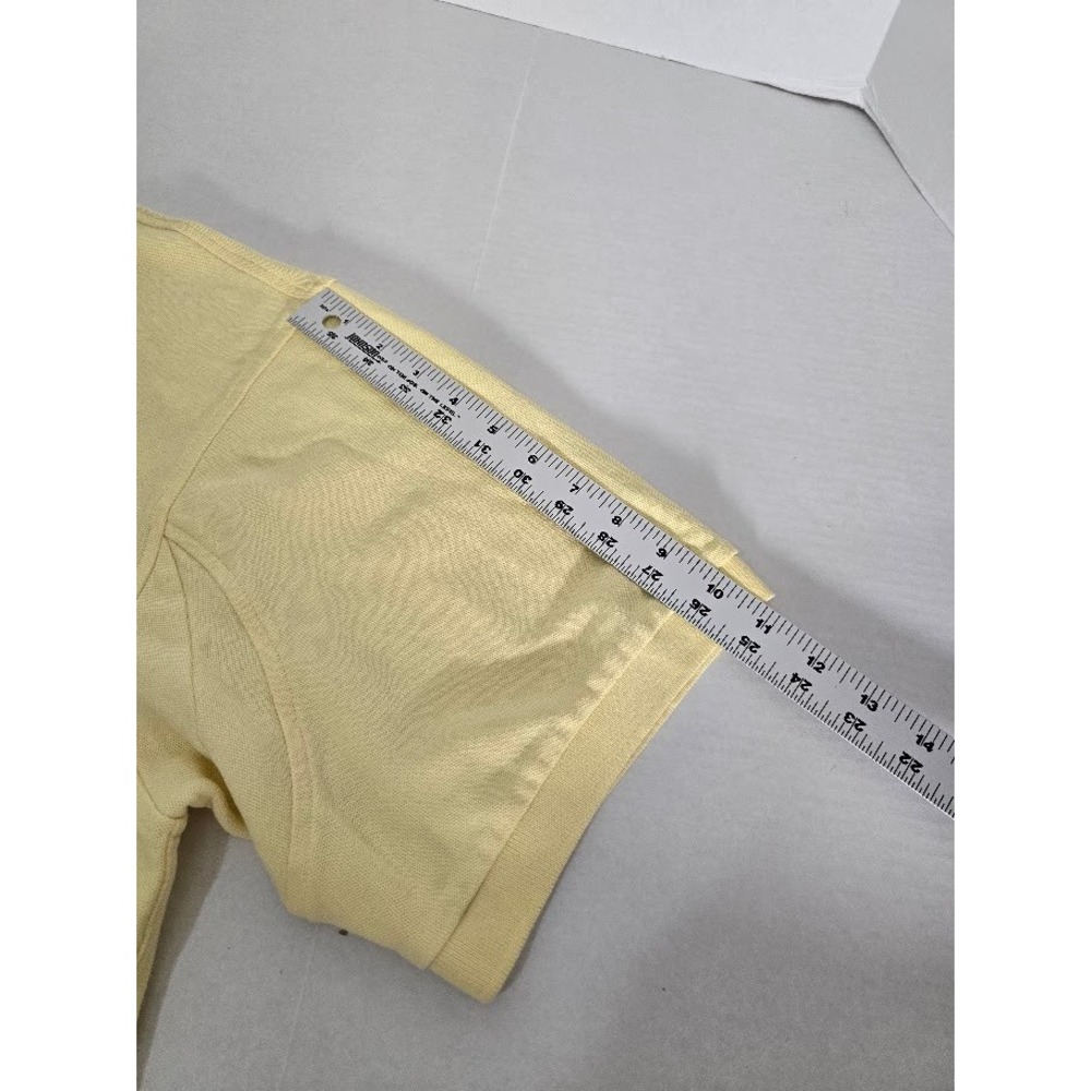 ORVIS Men's‎ Pastel Yellow Tall Polo Shirt XXL Embroidered Logo Golf Casual - Picture 5 of 7